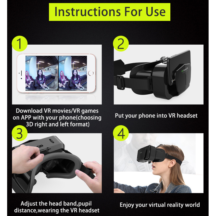 3D Virtual Reality VR Glasses  - Vr Headset Pc 评论和价格