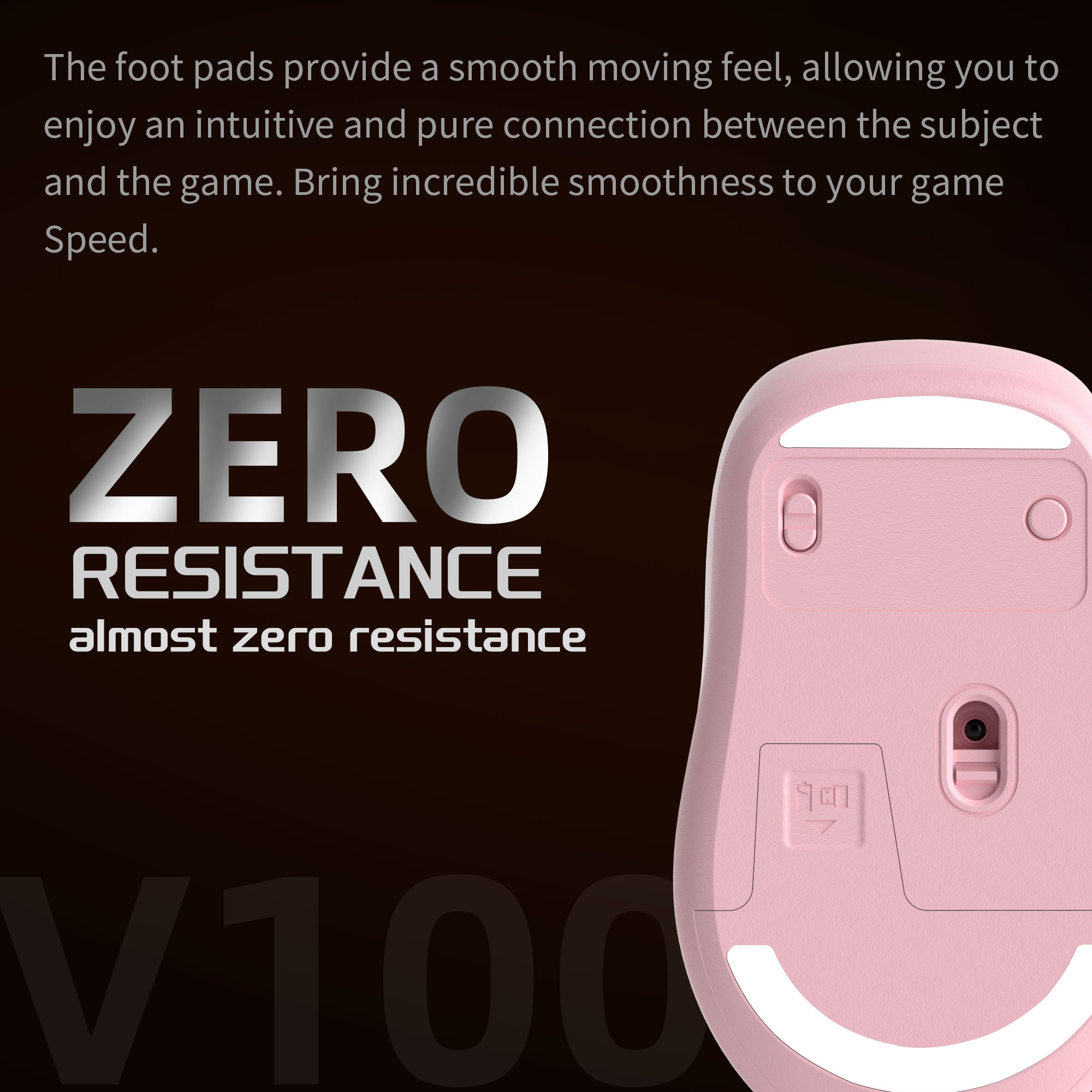 MageGee Wireless Mouse 2.4Ghz  - Pc Gaming Pink 评论和价格
