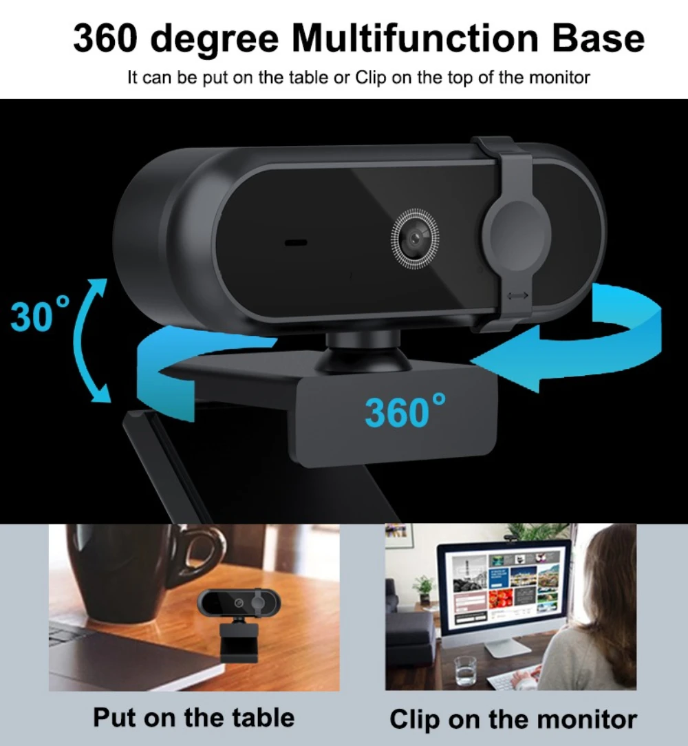 4K 2K Autofoucs Webcam 30fps F - Pc Gaming Fullset 评论和价格