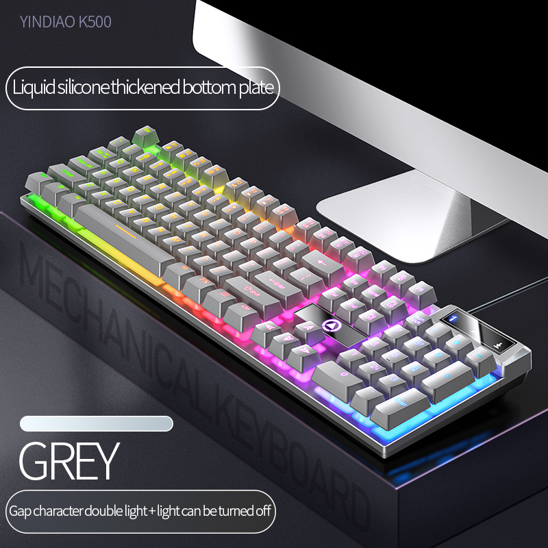 104 Keys Gaming Keyboard Wired - Pc Gaming Pink 评论和价格