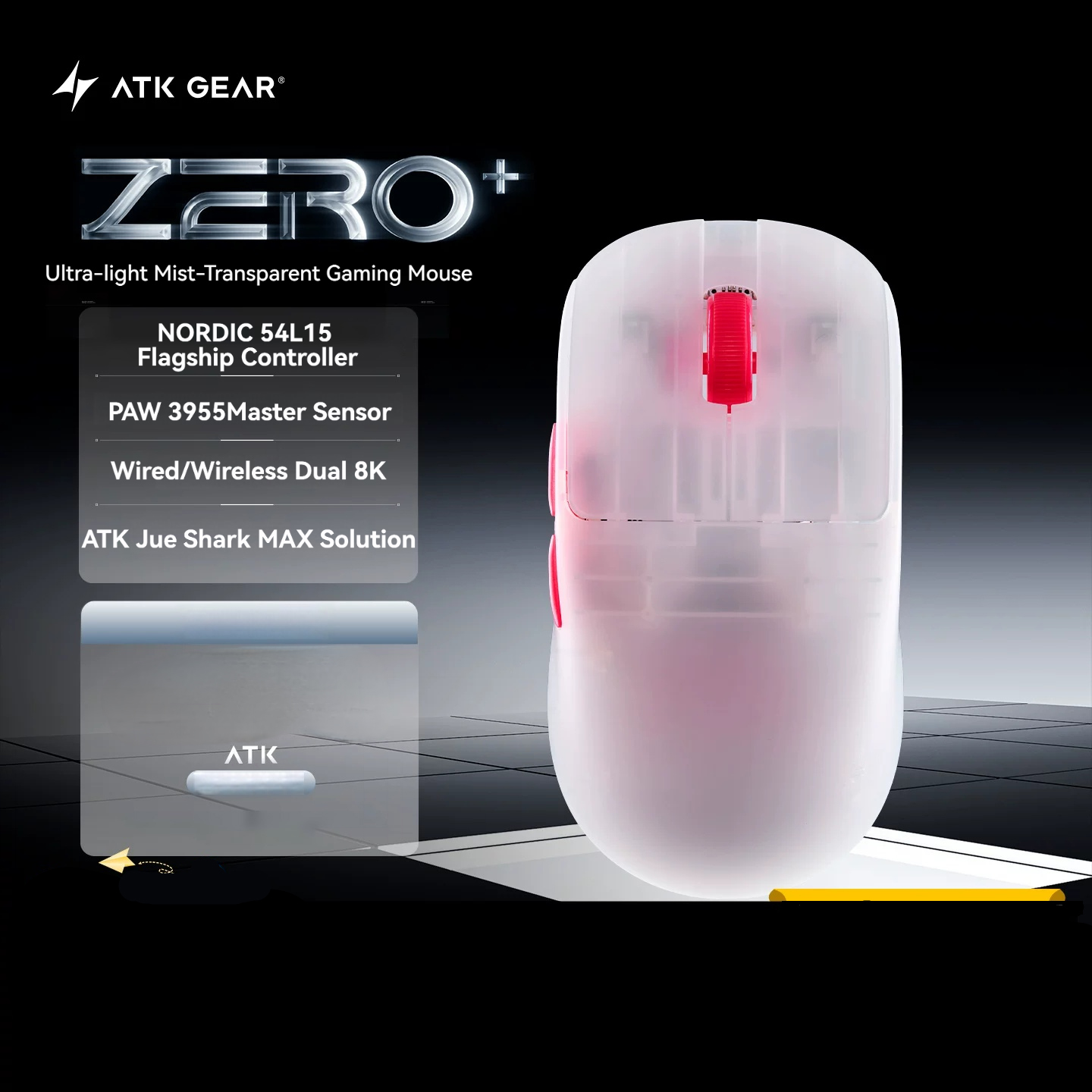 NEW ATK ZERO Plus Mouse Wirele - Pc Gaming Lounge 评论和价格