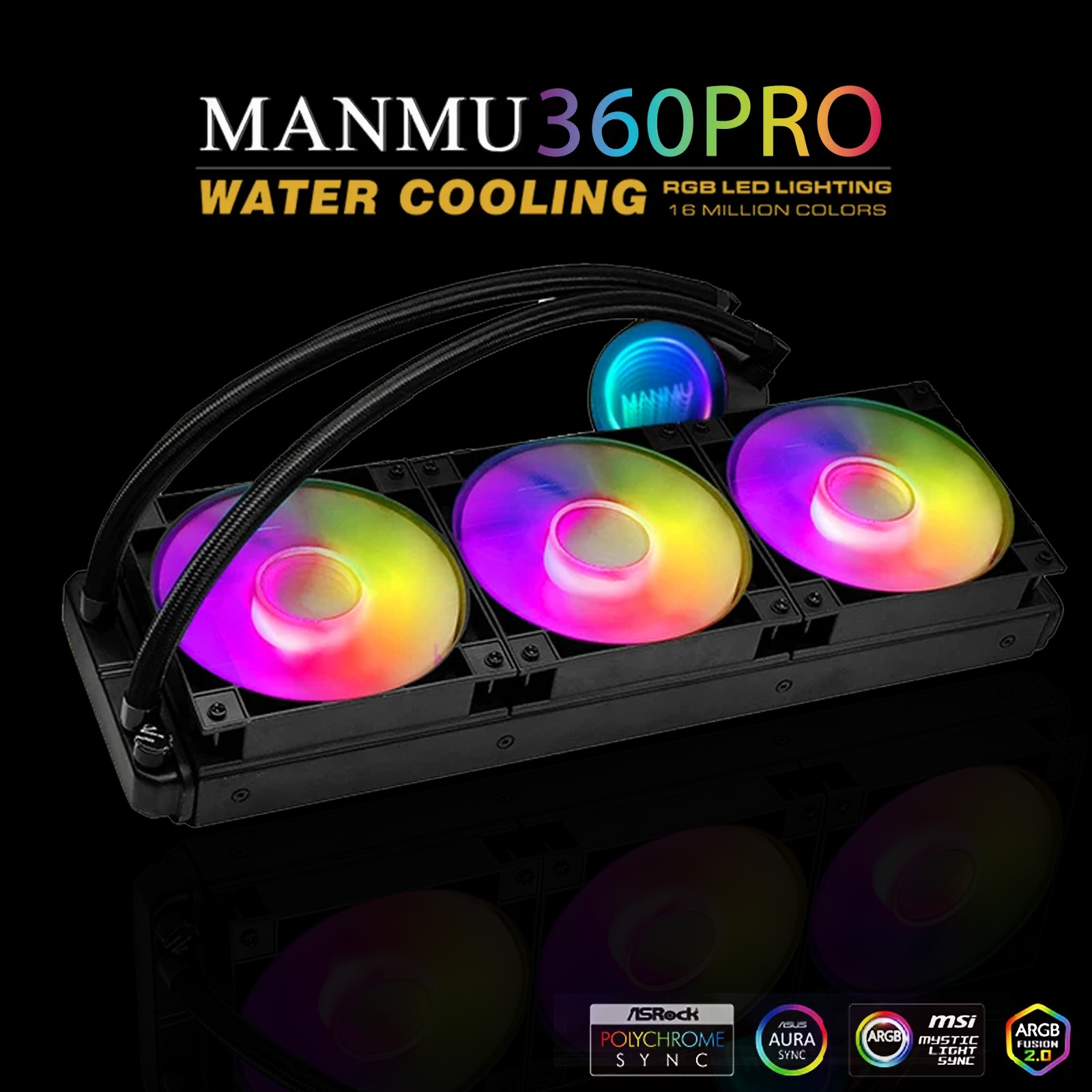 MANMU 360mm Cpu Water Cooler A - Pc Water Cooling 评论和价格
