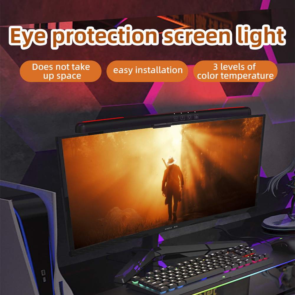 USB Stepless Dimming Screen Ha - Pc Gaming Pink 评论和价格