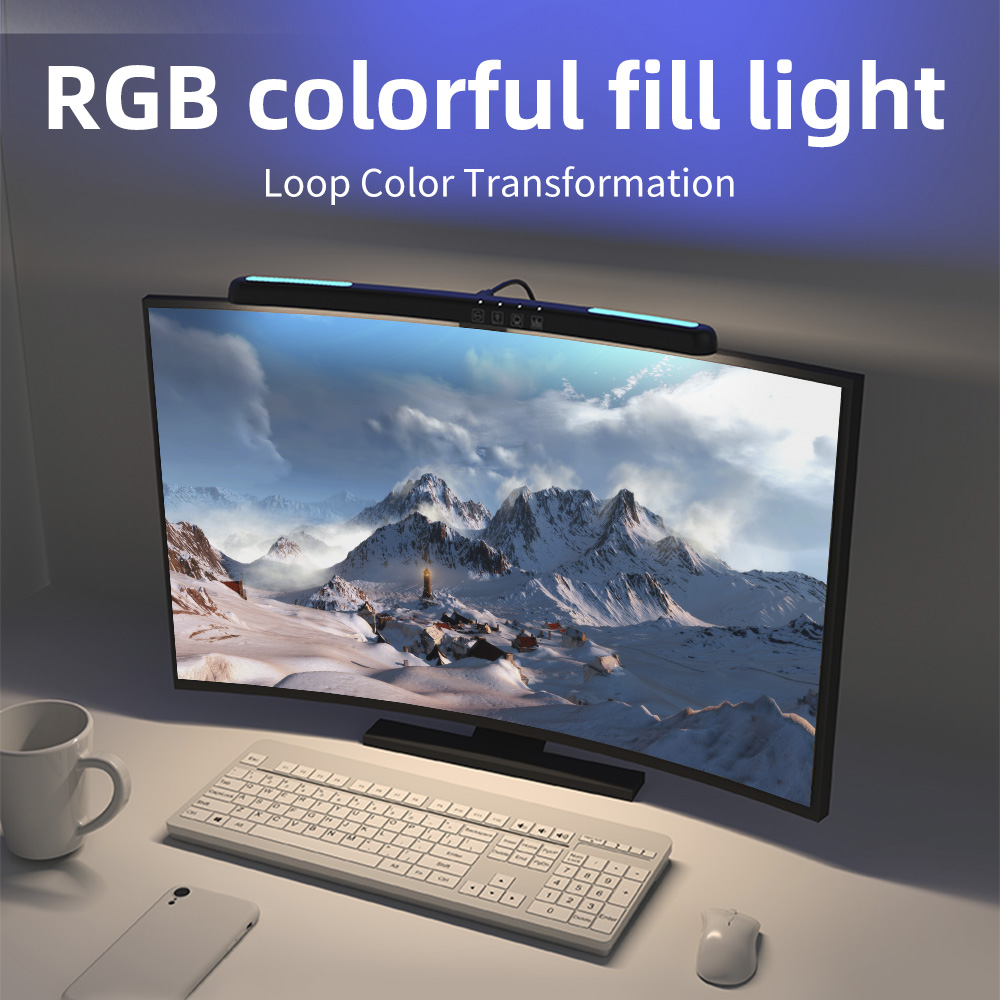 USB Stepless Dimming Screen Ha - Pc Gaming Pink 评论和价格