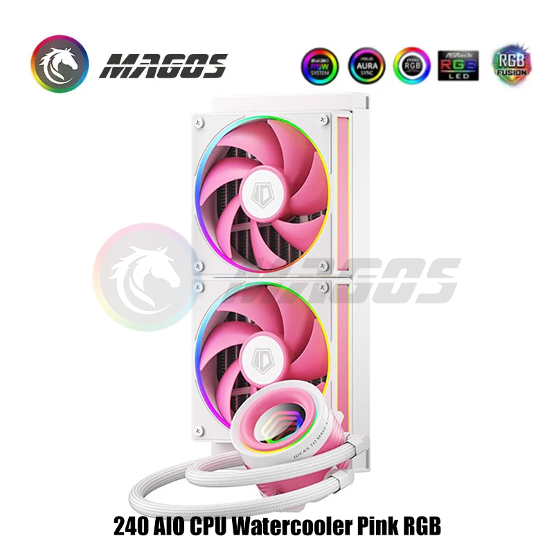 240 AIO CPU Watercooler Pink R - Pc Water Cooling 评论和价格